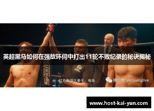 英超黑马如何在强敌环伺中打出11轮不败纪录的秘诀揭秘