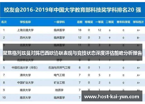 聚焦格列兹曼对阵巴西欧协联表现与竞技状态深度评估前瞻分析报告 聚焦格列兹曼对阵巴西欧协联表现与竞技状态深度评估前瞻分析报告